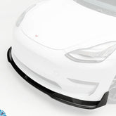 Tesla Model 3 Volta Aero Genuine Pre-Preg Carbon Fiber Front Lip | Vorsteiner